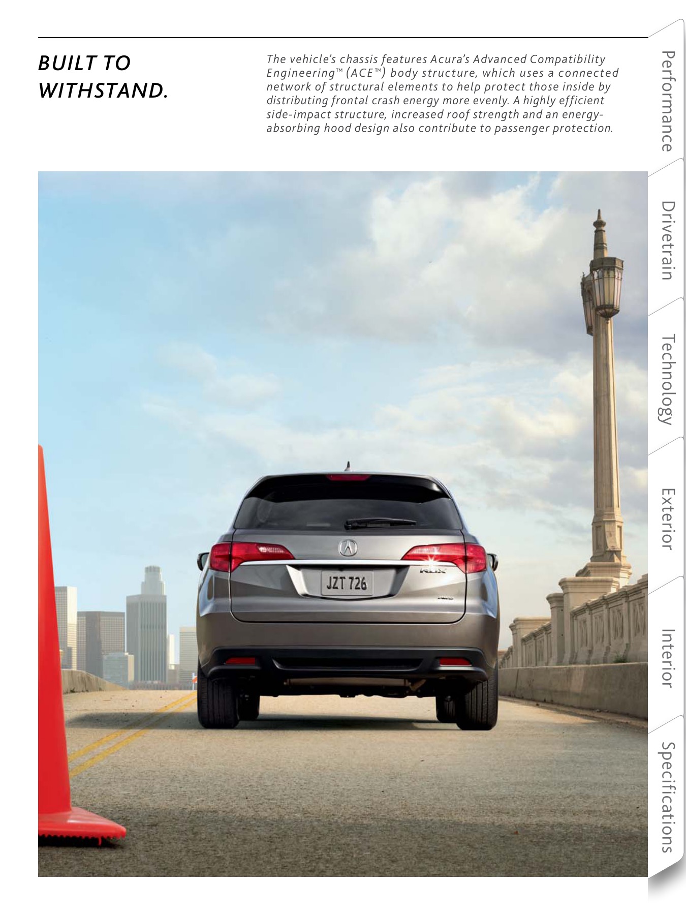 2013 Acura RDX Brochure Page 35